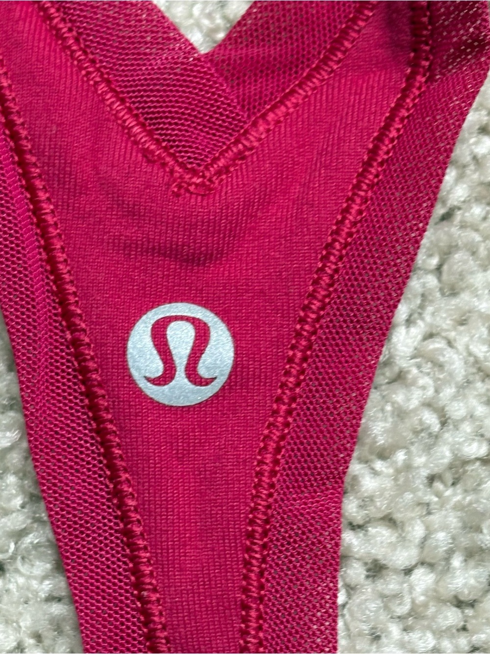 Lululemon Ruched Mesh Back Cool Racerback - Picture 4 of 4